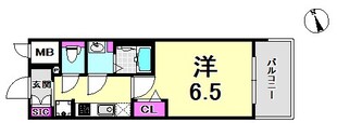 プレサンスTHE神戸の物件間取画像